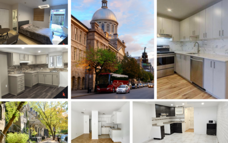 10 appartements à louer à moins de 1100$ à Montréal