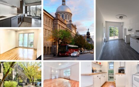 10 appartements à louer entre 1100$ et 1300$ à Montréal